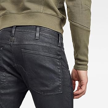 Amazon | [ジースターロゥ] 5620 3D Zip Knee Skinny Jeans